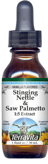 Stinging Nettle & Saw Palmetto Glycerite Liquid Extract (1:5)