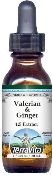 Valerian & Ginger Glycerite Liquid Extract (1:5)