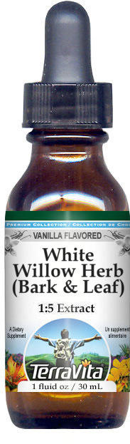 White Willow Herb (Bark + Leaf) Glycerite Liquid Extract (1:5)