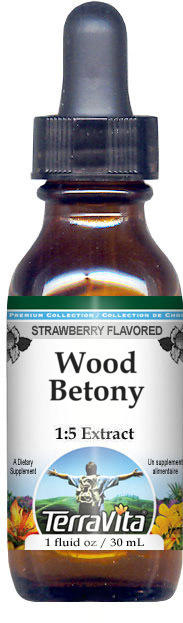 Wood Betony Glycerite Liquid Extract (1:5)