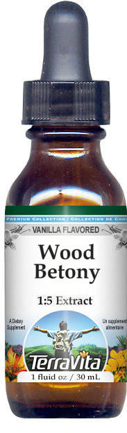 Wood Betony Glycerite Liquid Extract (1:5)
