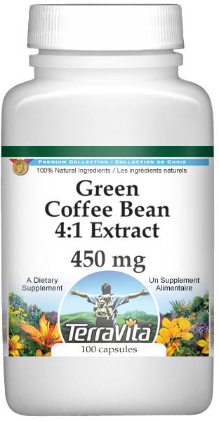 Green Coffee Bean 4:1 Extract - 450 mg