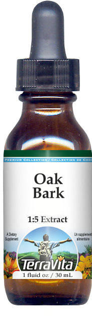 Oak Bark Glycerite Liquid Extract (1:5)