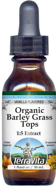 Barley Grass Tops Glycerite Liquid Extract (1:5)