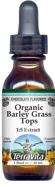 Barley Grass Tops Glycerite Liquid Extract (1:5)