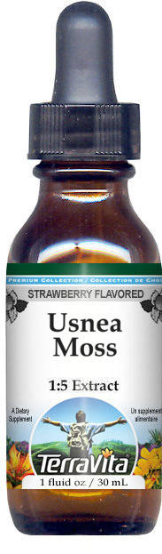Usnea Lichen Moss Glycerite Liquid Extract (1:5)
