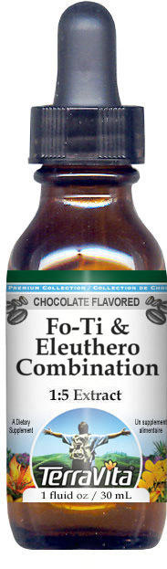 Fo-Ti & Eleuthero Combination Glycerite Liquid Extract (1:5)