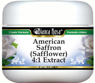 American Saffron (Safflower) 4:1 Extract Cream