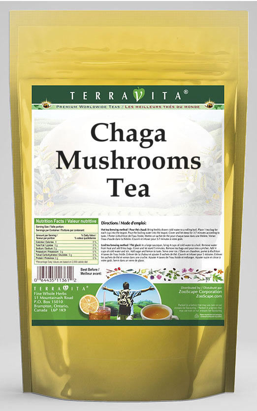 Chaga Mushrooms Tea