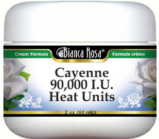 Cayenne (90,000 I.U. Heat Units) Cream