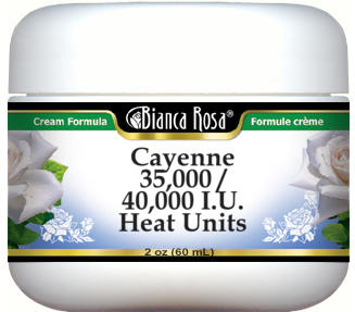 Cayenne (35,000 / 40,000 I.U. Heat Units) Cream