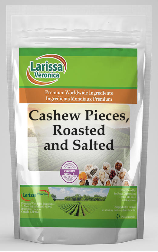 Cashew Pieces, Roasted and Salted