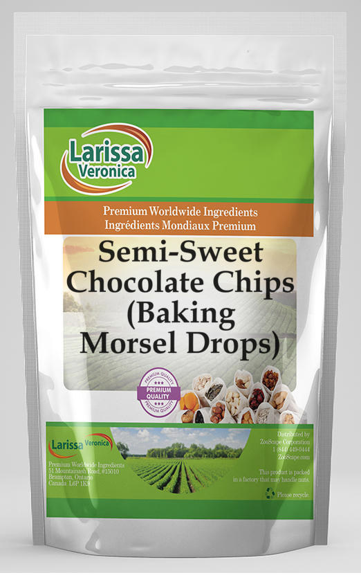 Semi-Sweet Chocolate Chips (Baking Morsel Drops)