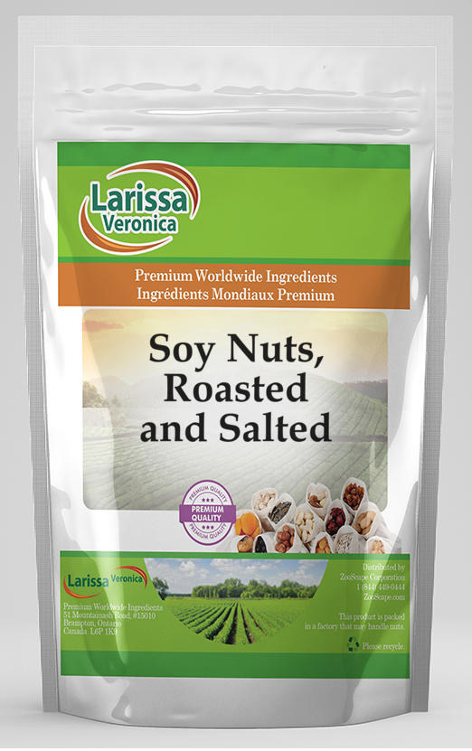 Soy Nuts, Roasted and Salted