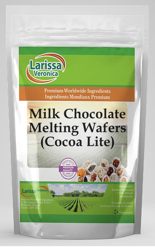 Milk Chocolate Melting Wafers (Cocoa Lite)