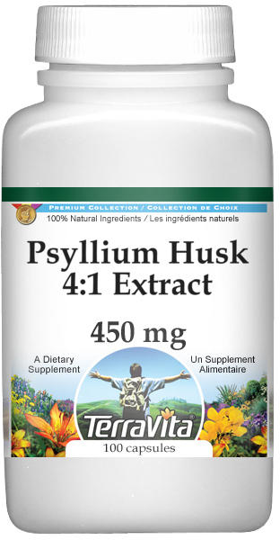 Psyllium Husk 4:1 Extract - 450 mg