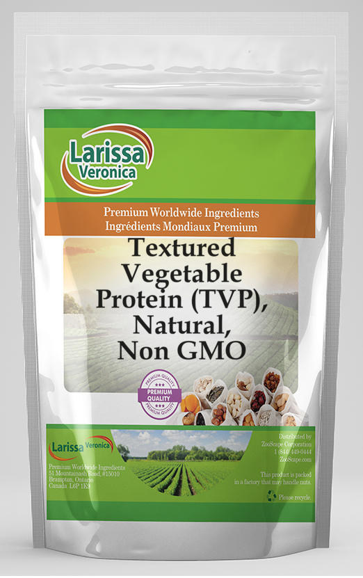 Textured Vegetable Protein (TVP), Natural, Non GMO