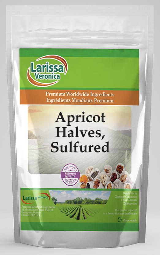 Apricot Halves, Sulfured