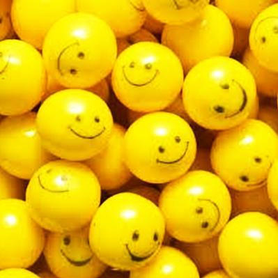 Smiley Lemon Gumballs