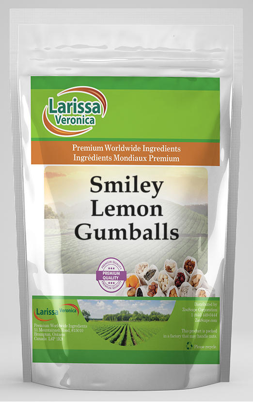 Smiley Lemon Gumballs