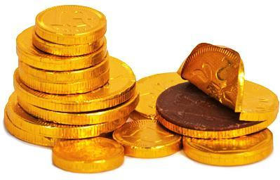 Milk Chocolate Gold Coins Collection