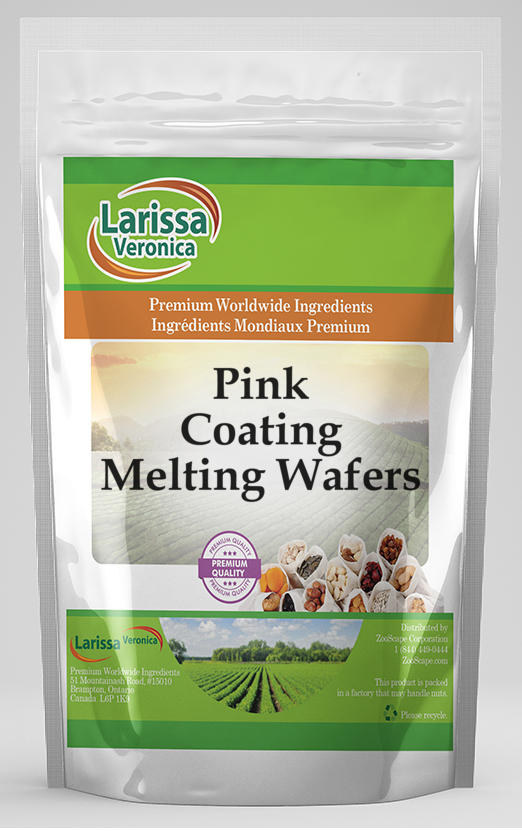 Pink Coating Melting Wafers