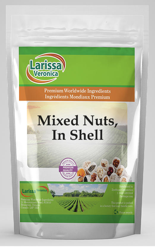 Mixed Nuts, In Shell, Raw