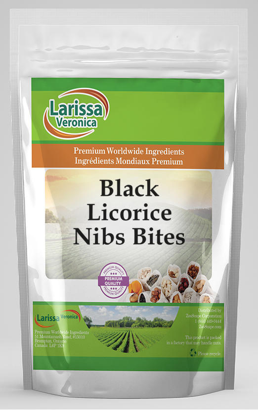 Black Licorice Nibs Bites