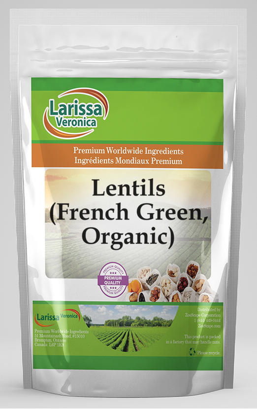 Lentils (French Green, Organic)