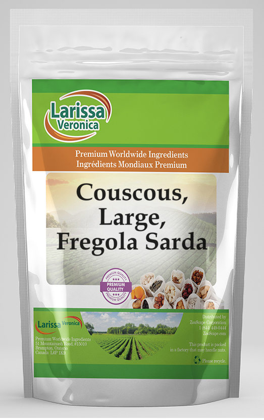 Couscous, Large, Fregola Sarda