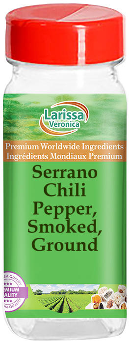 Serrano Chili Pepper, Smoked, Ground