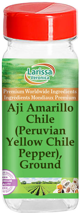 Aji Amarillo Chile (Peruvian Yellow Chile Pepper), Ground