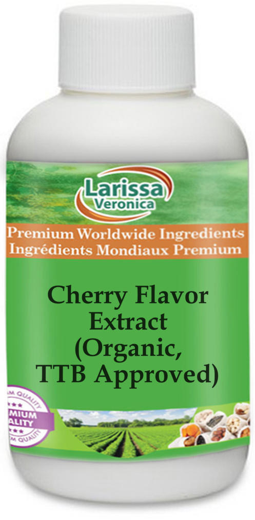 Cherry Flavor Extract (Organic, TTB Approved)