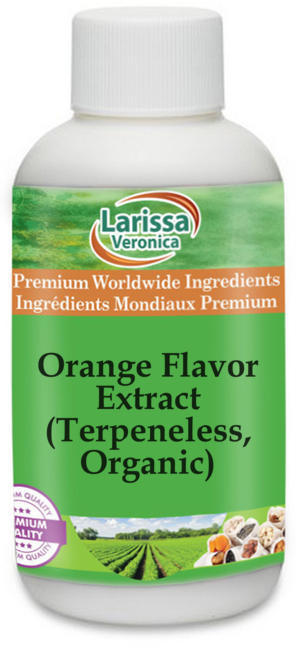 Orange Flavor Extract (Terpeneless, Organic)