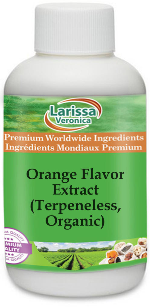 Orange Flavor Extract (Terpeneless, Organic)