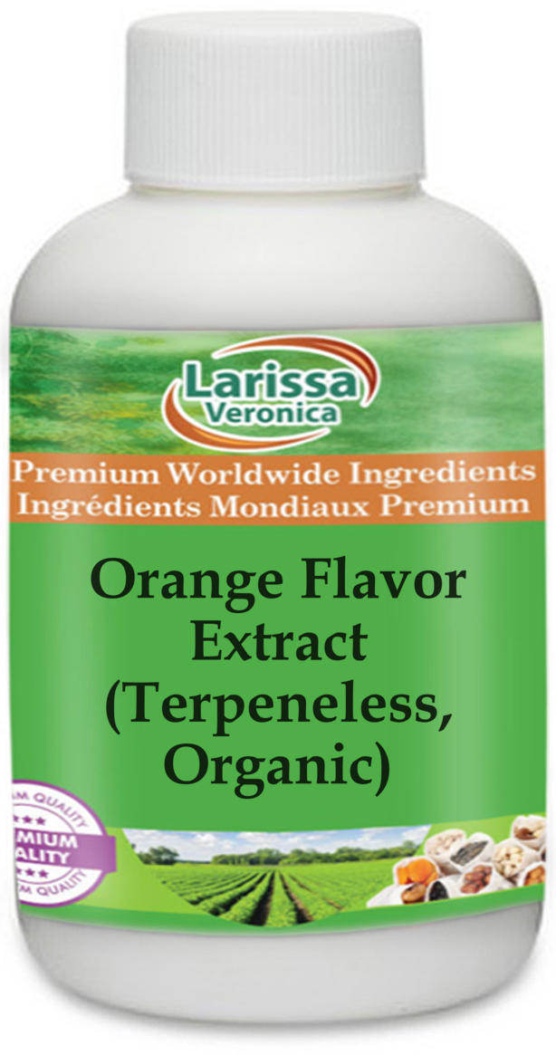 Orange Flavor Extract (Terpeneless, Organic)