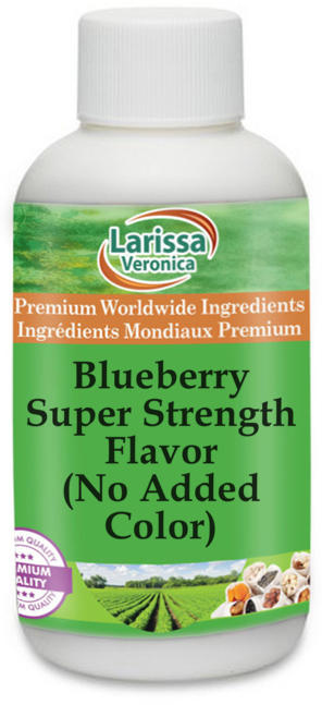 Blueberry Super Strength Flavor (No Added Color)