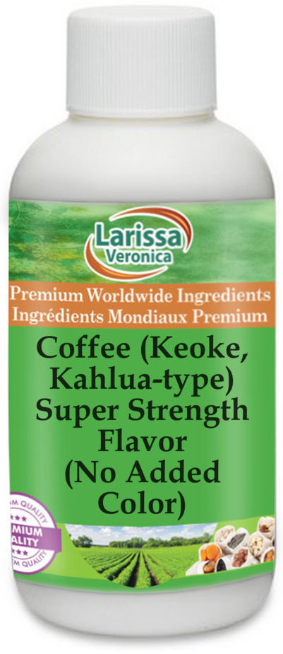 Coffee (Keoke, Kahlua-type) Super Strength Flavor (No Added Color)