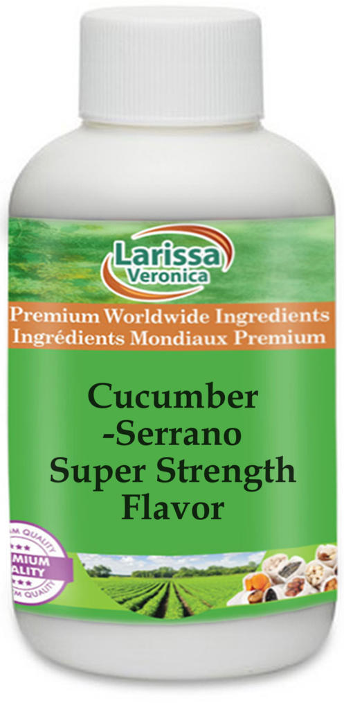 Cucumber-Serrano Super Strength Flavor