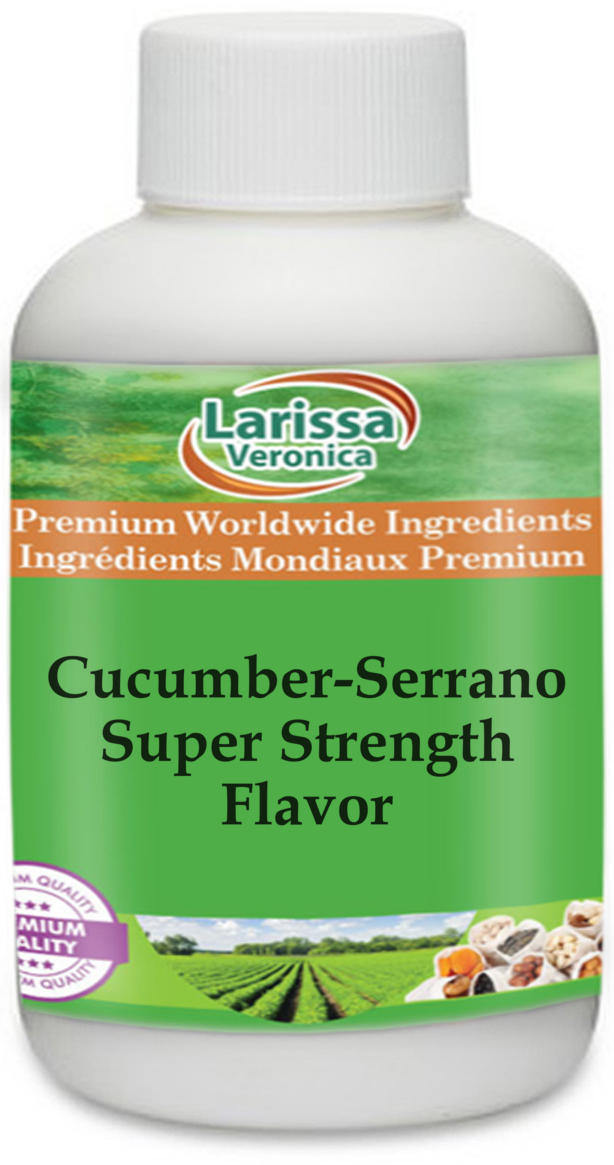 Cucumber-Serrano Super Strength Flavor