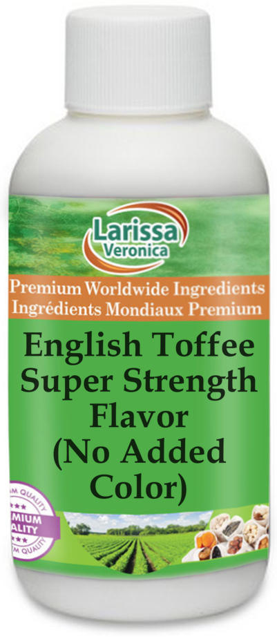 English Toffee Super Strength Flavor (No Added Color)