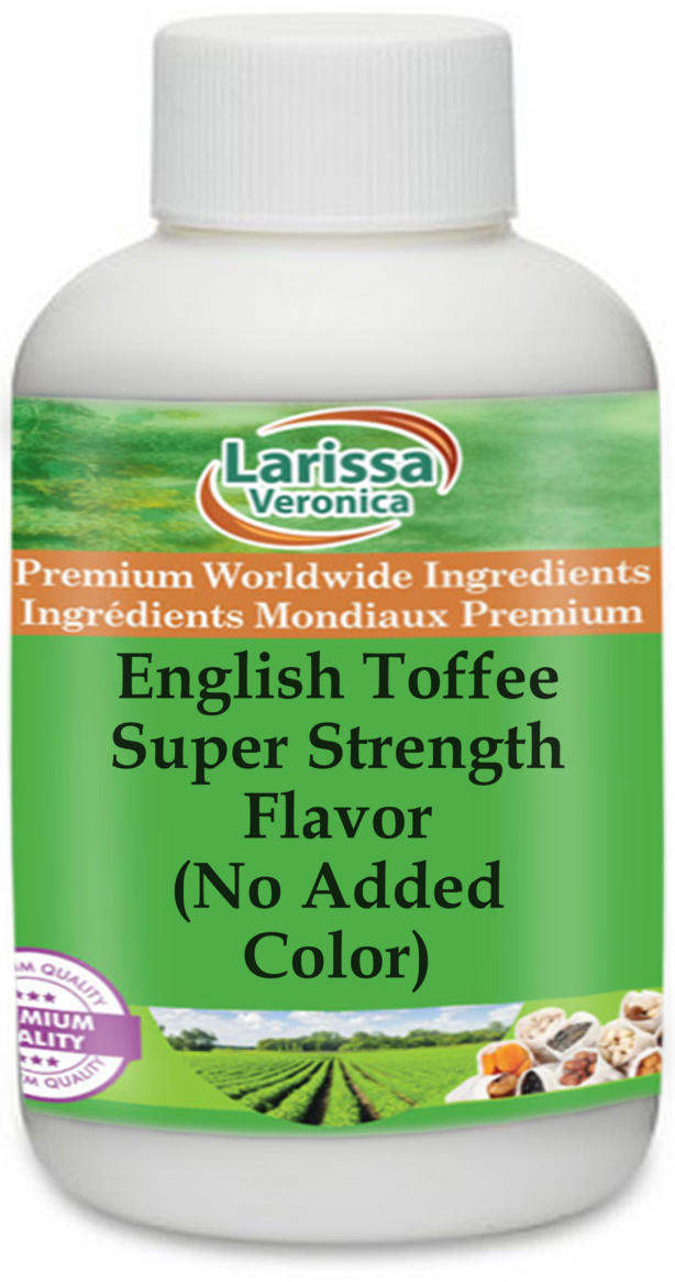 English Toffee Super Strength Flavor (No Added Color)
