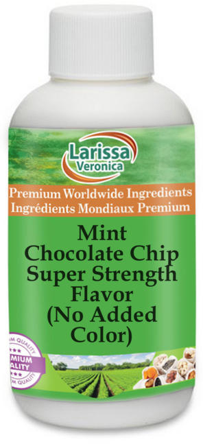 Mint Chocolate Chip Super Strength Flavor (No Added Color)