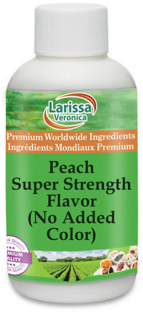 Peach Super Strength Flavor (No Added Color)
