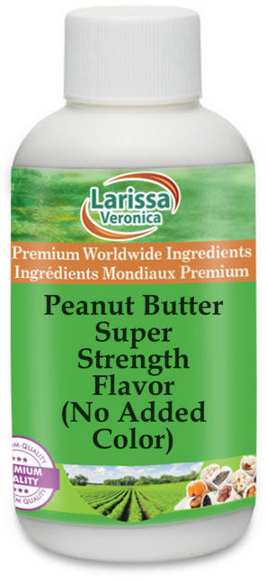 Peanut Butter Super Strength Flavor (No Added Color)