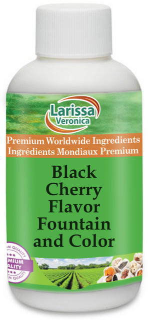 Black Cherry Flavor Fountain and Color