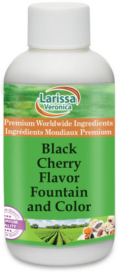 Black Cherry Flavor Fountain and Color