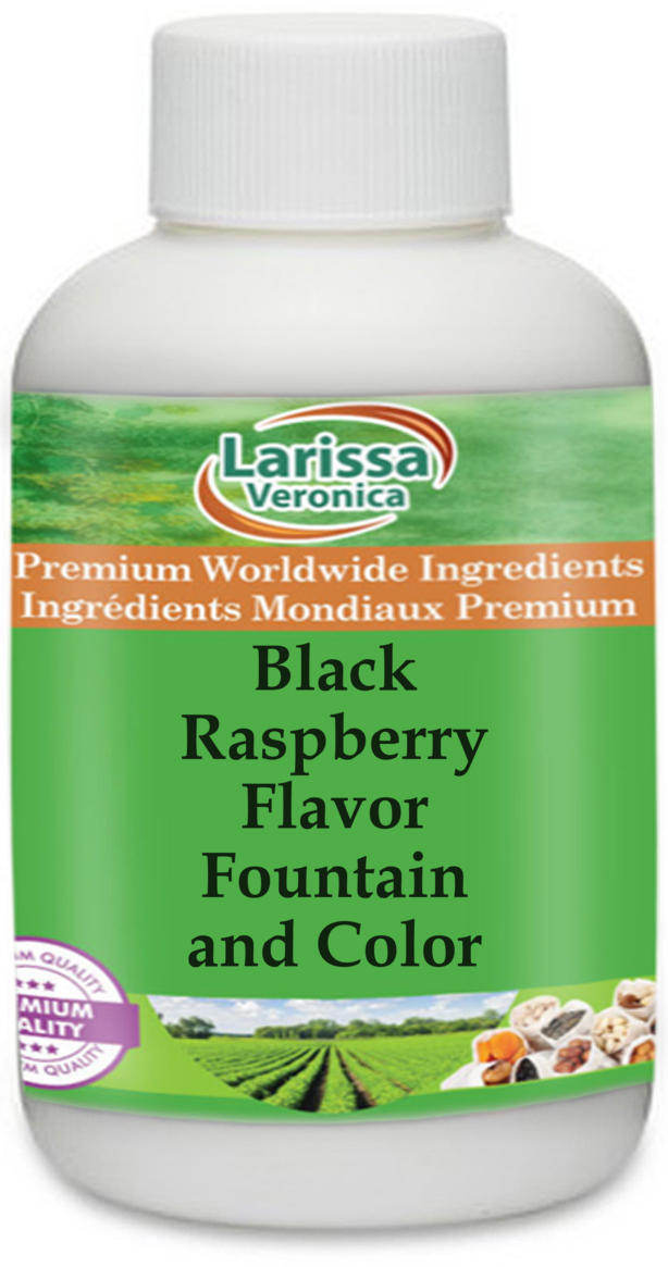 Black Raspberry Flavor Fountain and Color