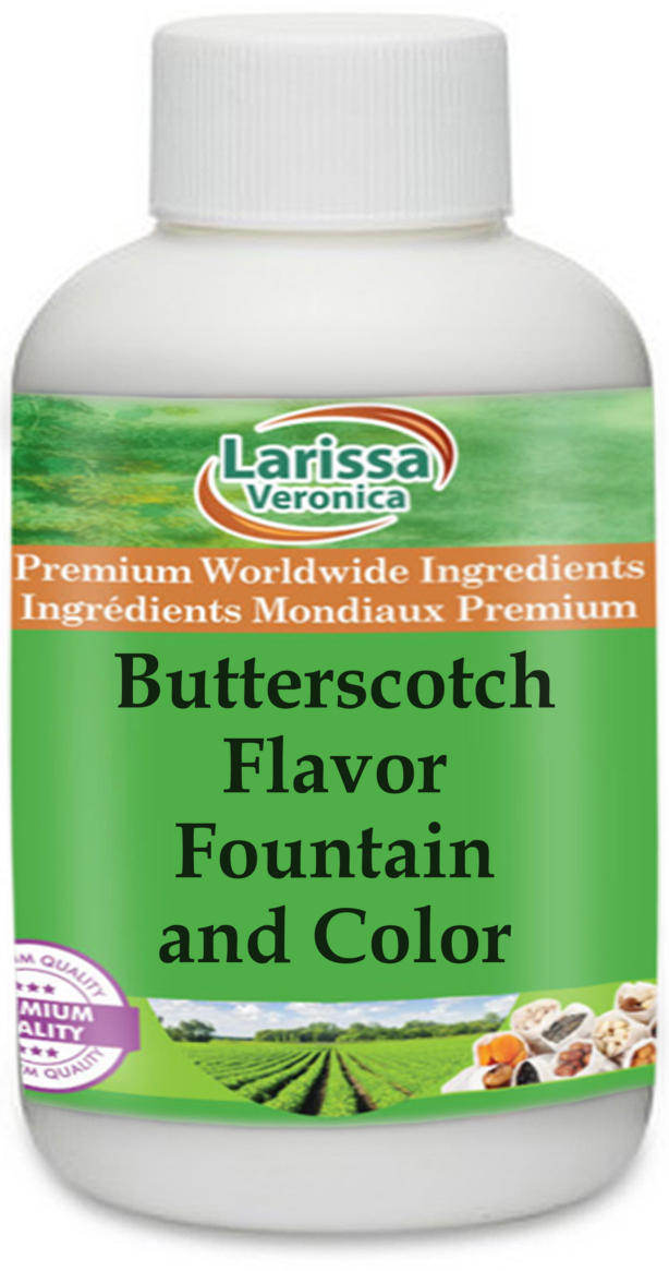 Butterscotch Flavor Fountain and Color