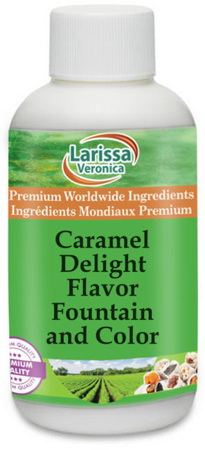 Caramel Delight Flavor Fountain and Color
